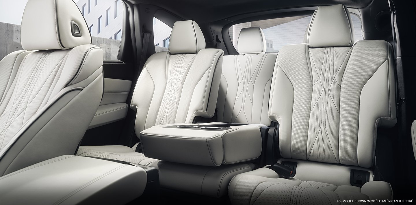 Vue intérieure des sièges du MDX Type S 2022.